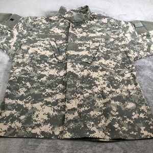 US Army Digital Camo Jacket Mens Large Military Combat Uniform 8415-01-519-8501